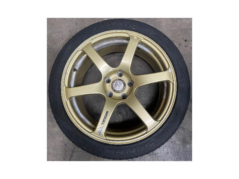 18 Inch Genuine Yokohama AVS Model T6 Alloy Wheels | Skyline