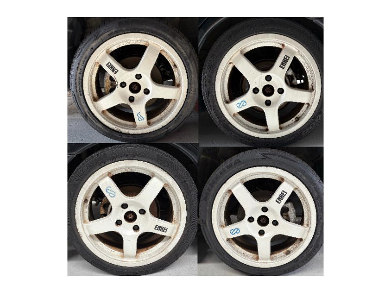 坂本　ENKEI WRC TARMAC EVO 17インチ114.3 WheelPrice Marketplace | Enkei WRC Tarmac Evo - $2,200